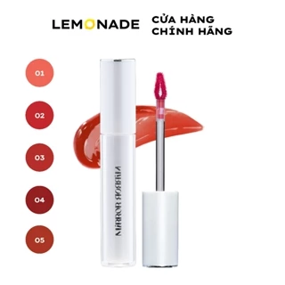 Son tint bóng không dính bền màu LEMONADE Mirror Mirror Water Tint 4g