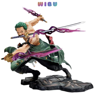 Mô hình One Piece Zoro 3000 thế giới có 2 đầu 3 vòng hắc kiếm  cao 21cm nặng 800gram bản cao cấp , figure mô hình anmie