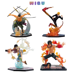 Mô hình One Piece Luffy , Zoro , Ace , Sanji F.zero hàng cao cấp đế có chữ tên các nhân vật..., figure one piece