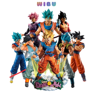 Mô hình Dragon Ball Songoku Black  Gogeta tóc xanh ,tóc vàng hàng siêu chất cao 32cm , figure mô hình 7 viên ngọc rồng