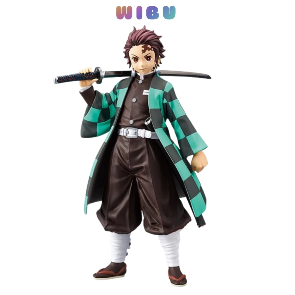 Mô hình Kimetsu No Yaiba figure Demon Slayer Kamado Tanjirou cao 16 cm- figure thanh gươm diệt quỷ