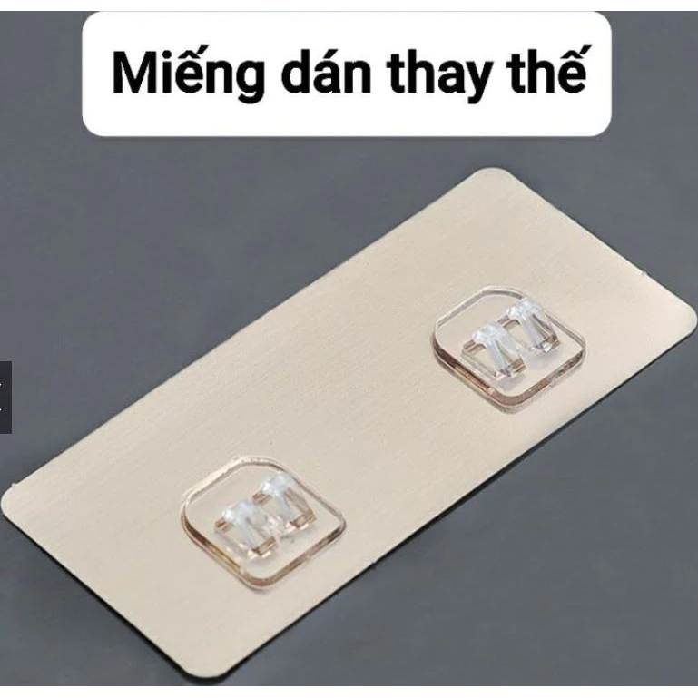 Miếng dán tường thay thế, miếng dán dự phòng cho kệ nhà tắm, kệ nhà bếp, giỏ inox, kệ góc tường