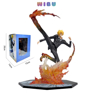 Mô hình One Piece Sanji F.zero hàng cao cấp đế có chữ tên nhân vật sanji cao 16cm hiệu ứng chiến đấu đặc biệt , figure