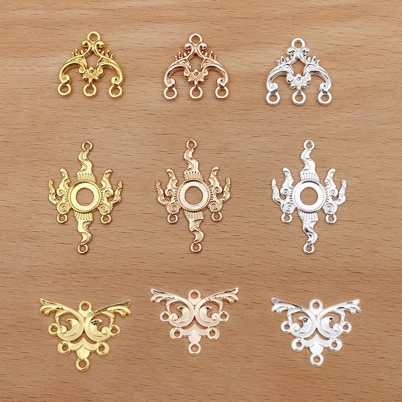 1 phiến đúc treo hoạ tiết khoen treo nguyên liệu làm trâm trang sức cổ trang cosplay cổ phục NL0388