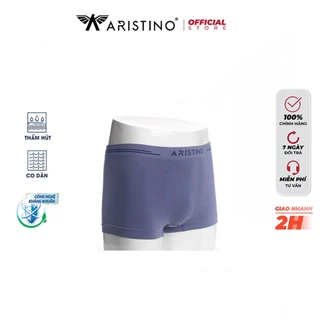 Quần lót nam boxer ARISTINO ABX064 sịp đùi cao cấp cạp cao dệt liền mềm co giãn 4 chiều thoáng mát kháng khuẩn khử mùi