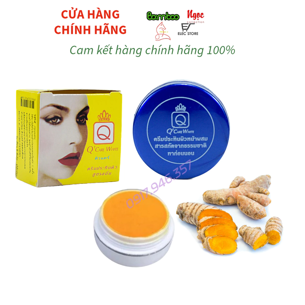 Kem cho da mụn Q'Care White Thái Lan