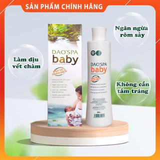 Nước tắm gội thảo dược trẻ em DAO'SPA BABY chống rôm sảy