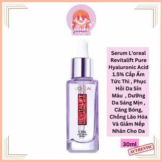 Serum L'oreal Revitalift Pure Hyaluronic Acid 1.5% Tinh Chất Loreal Sáng Da 30ml