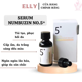 ( Chính Hãng ) Serum Trắng Da Mờ Thâm Serum Numbuzin No.5+ Vitamin C Concentrated Serum 30ml