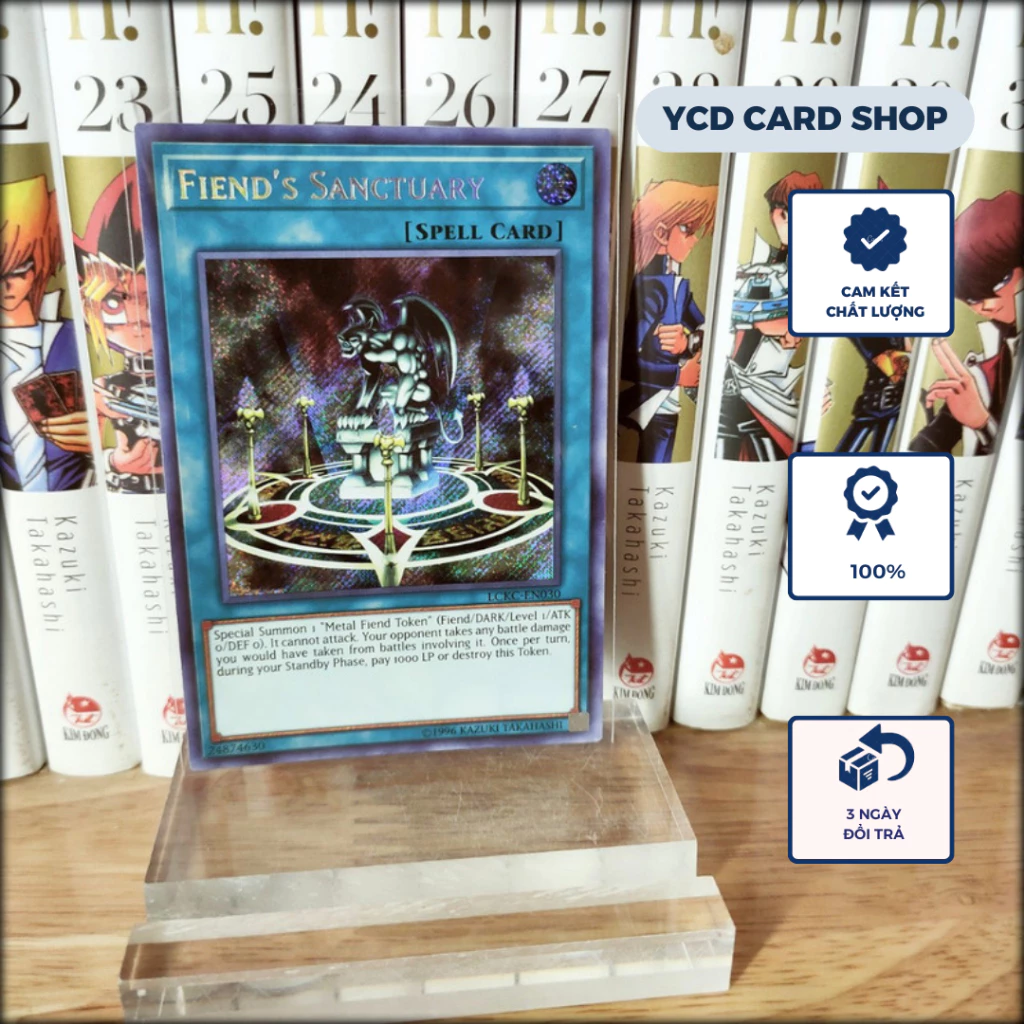 Thẻ bài yugioh chính hãng Fiend’s Sanctuary – Secret Rare