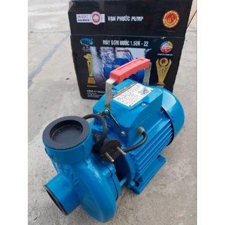 Máy bơm nước 1hp (1 ngựa) hiệu cá sấu 1.5DK-22 (trục thép), hàng công ty Vạn Phước, Thanh Trì - Hà Nội.