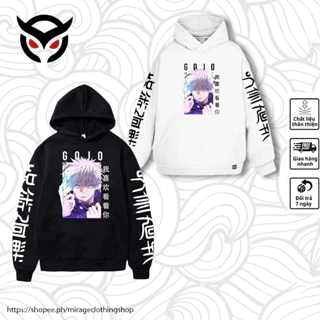 [mirage] áo hoodie anime Jujutsu Kaisen Gojo Satoru, truyện tranh anime unisex nam, nữ.