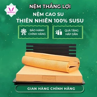 Nệm Cao Su Thiên Nhiên 100% SuSu Original -Độ Đàn Hồi Và Độ Êm Tuyệt Đối