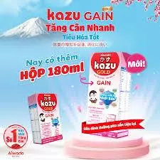 Sữa Kazu gold Gain Pha sẵn 110ml [Thùng 48 hộp]