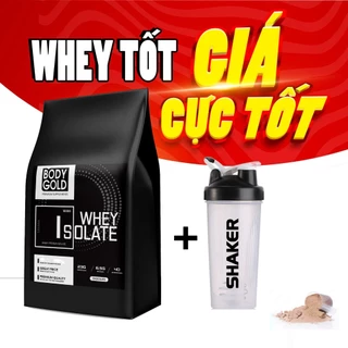 Whey Protein Isolate Giảm Mỡ Tăng Cơ Body Gold 2Kg - Tặng Bình Lắc