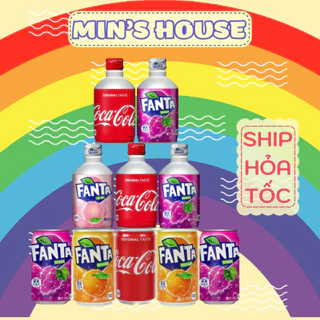 Coca Cola Nhật, Fanta Nhật nắp vặn chai 300ml. Date 7/2024