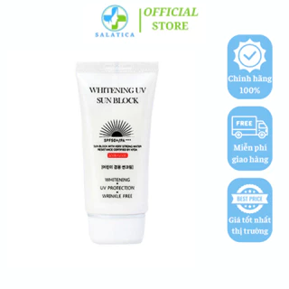 Kem chống nắng JIGOTT Hàn Quốc dưỡng trắng whitening UV sun block SPF50+/PA+++ 70ml an toàn cho mọi loại da