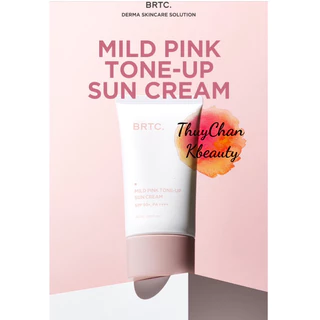 (BRTC) Kem chống nắng nâng tone BRTC Milk Pink Tone Up Suncream 50ml