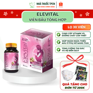 (HN) Viên uống tổng hợp cho bà bầu, bổ sung DHA, sắt, axit folic ( hộp 30 viên) chính hãng