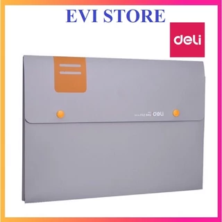 Cặp tài liệu A4 Deli 5576 / Cặp học thêm học sinh Deli E5576