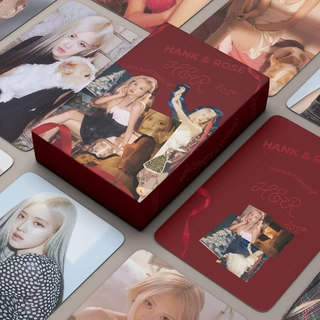 Trọn bộ 55 Lomo Card Black pink Hank & Rosé 2024 Season's Greetings Bo Góc