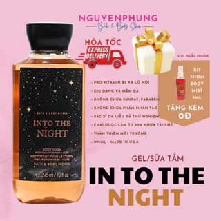 Gel/sữa tắm Into the Night 295ml - Bath and Body Works