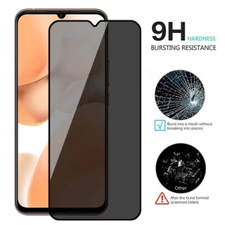 Kính cường lực chống nhìn trộm cho Xiaomi Redmi 9A 9C 9 9T Note 10 Pro, 11 lite 12 pro 13