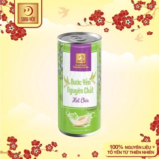 SONG YẾN - COMBO 30 LON Nước Yến Nguyên Chất hạt chia (190ml x 6 lon)