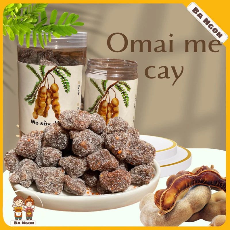 Omai me cay - viên me chua cay đậm vị