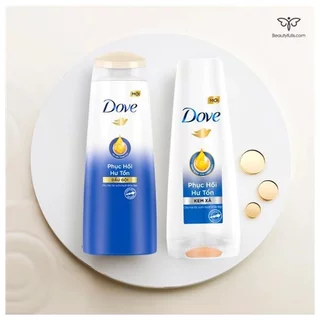 Dầu gội, dầu xả Dove phục hồi hư tổn 170g