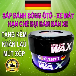 Sáp Đánh Bóng Ôtô - Đánh Bóng Xe Công Nghệ Ceramic Nano Wax Làm Tăng Độ Bóng Cho Sơn Xe Hạn Chế Bám Bụi Bẩn, Đọng Nước