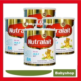 Combo 4 Lon Sữa Nutralait BA 700g [Dành cho trẻ nhẹ cân]