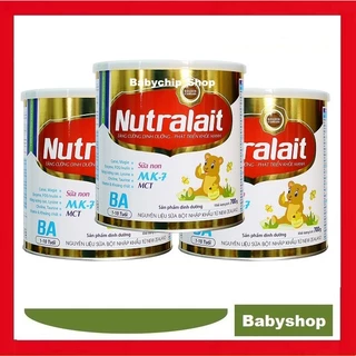 Combo 3 Lon Sữa Nutralait BA 700g [Dành cho trẻ nhẹ cân]