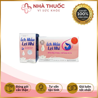 ✅[Chính Hãng] ÍCH MẪU LỢI NHI - kích thích tăng tiết sữa cho mẹ - Có tem tích điểm chính hãng