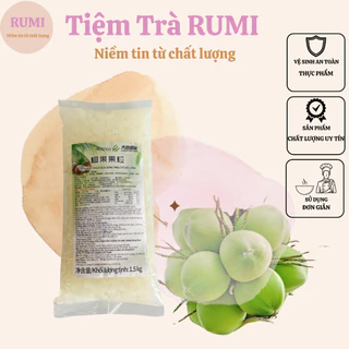 Thạch Dừa Giòn 1,5kg trà sữa, trà chanh