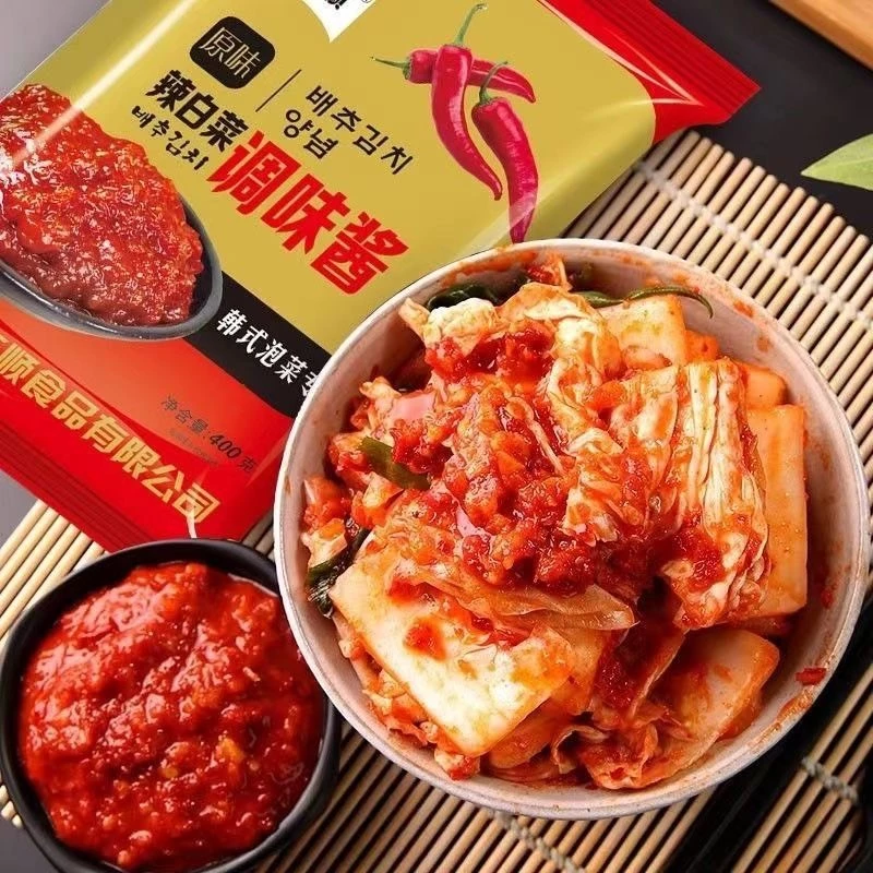 Xốt muối kim chi hoàn chỉnh, gia vị muối kim chi tại nhà chuẩn vị gói lớn làm cho 3-4kg rau củ