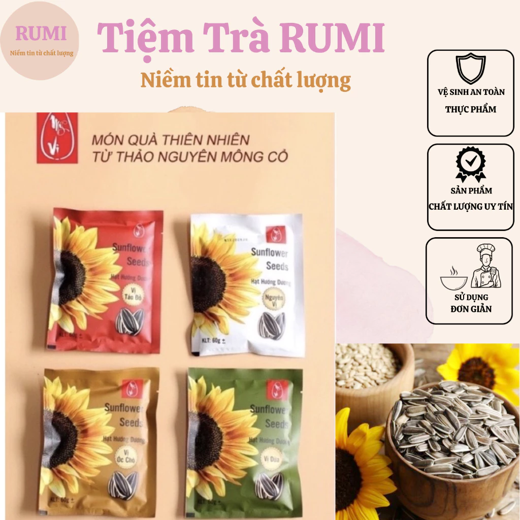 [SIÊU HOT] Hướng dương nguyên vị gói 55g