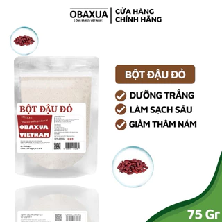 Bột Đậu Đỏ Nguyên Chất Sạch Mịn 100% Oganic - Obaxua