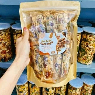 Bánh thuyền siêu hạt ăn kiêng, bánh thuyền mix hạt dinh dưỡng túi 250gr