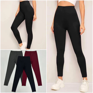 Quần legging ôm, thun 4 chiều co giãn, 3 màu