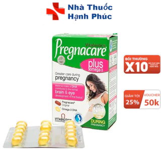 Vitamin tổng hợp cho bà bầu Pregnacare Plus Omega-3 - Nội Địa Anh