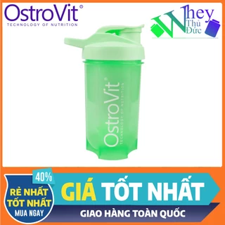 Bình lắc Ostrovit Lite 500ml xanh lá - Shaker thể thao bình nước thể thao
