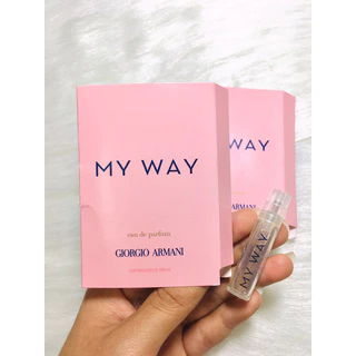 [ Mẫu thử ] Vial chính hãng nước hoa My Way 1.2 ml (1/2 ống)