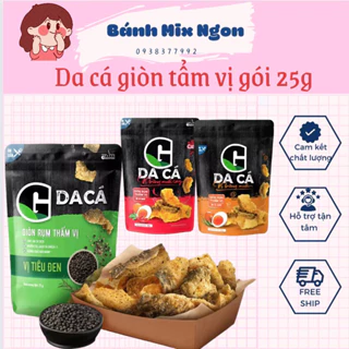 1 gói da cá chiên giòn ngon 25gram