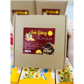 TRÀ GỪNG ĐƯỜNG NÂU hộp 500g