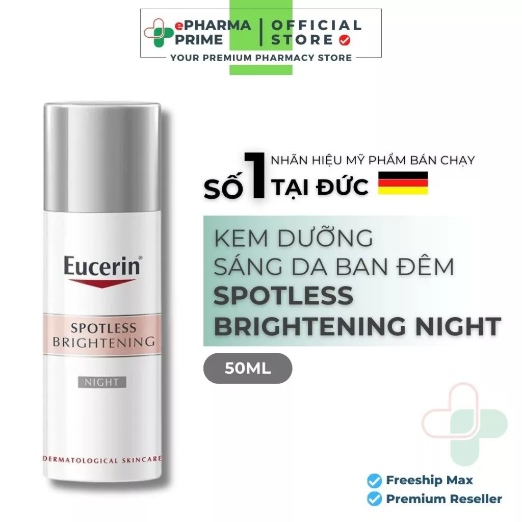 Kem Dưỡng Sáng Da Ban Đêm Eucerin Spotless Brightening Night 50ml