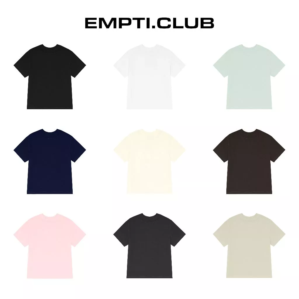 ÁO THUN BABY TEE TRƠN EMPTI.CLUB – ATBBT-01
