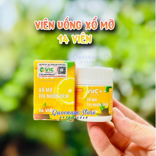 Viên xổ mỡ ban đêm VitC++ hộp 14 viên chính hãng