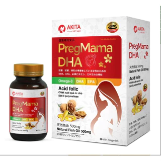 PregMama DHA giúp bổ sung các vitamin cần thiết trong quá trình mang thai và giai đoạn mang thai cho mẹ bầu