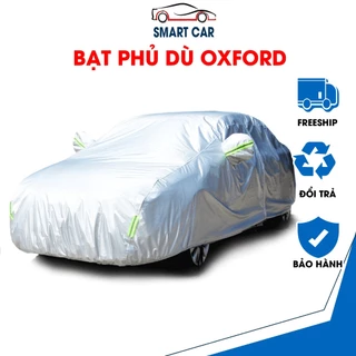 Bạt Phủ Xe Ô Tô Vải Dù Oxford Cao Cấp Chống Mưa - Chống Nắng - Chống Nóng - Chống Xước Bảo vệ xe